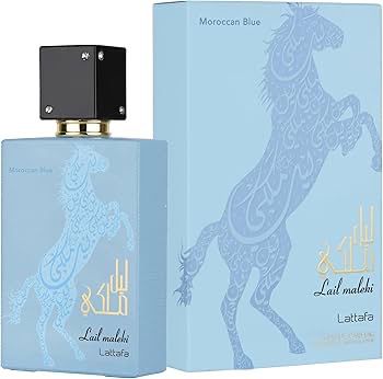 Lail Maleki Moroccan Blue by Lattafa – Eau de Parfum 100ml