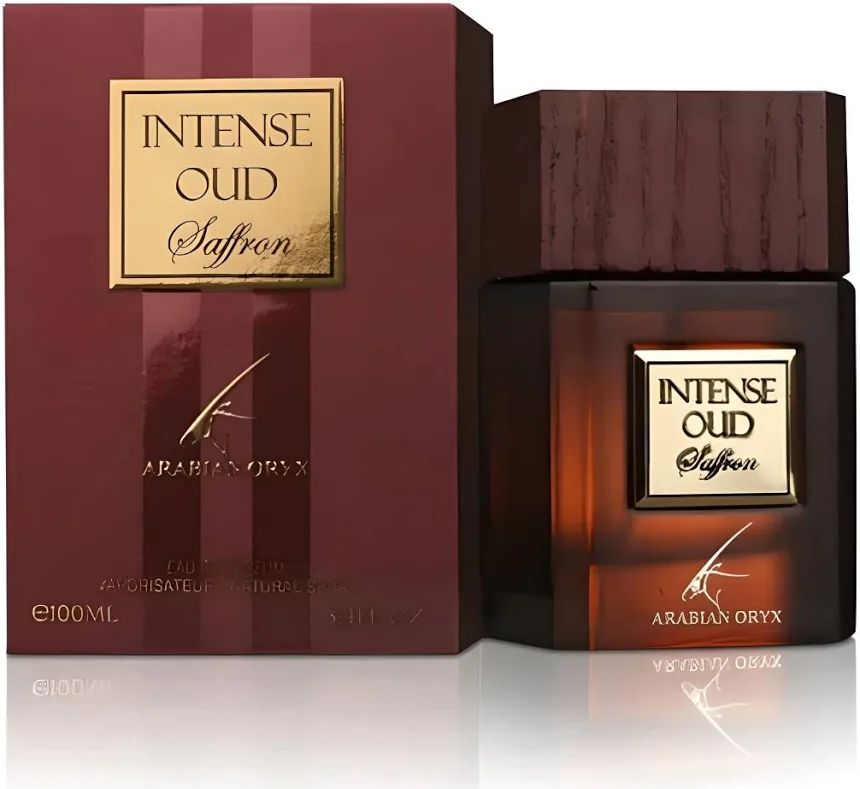 Intense Oud Saffron Eau De Parfum 100ml – Arabian Oryx Luxury Fragrance