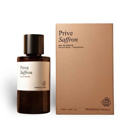 Prive Saffron Eau De Parfum 60ml – Luxury Unisex Fragrance by Fragrance World
